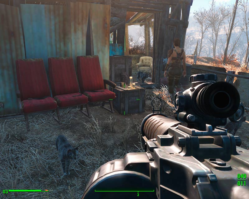 Две кошки в Fallout